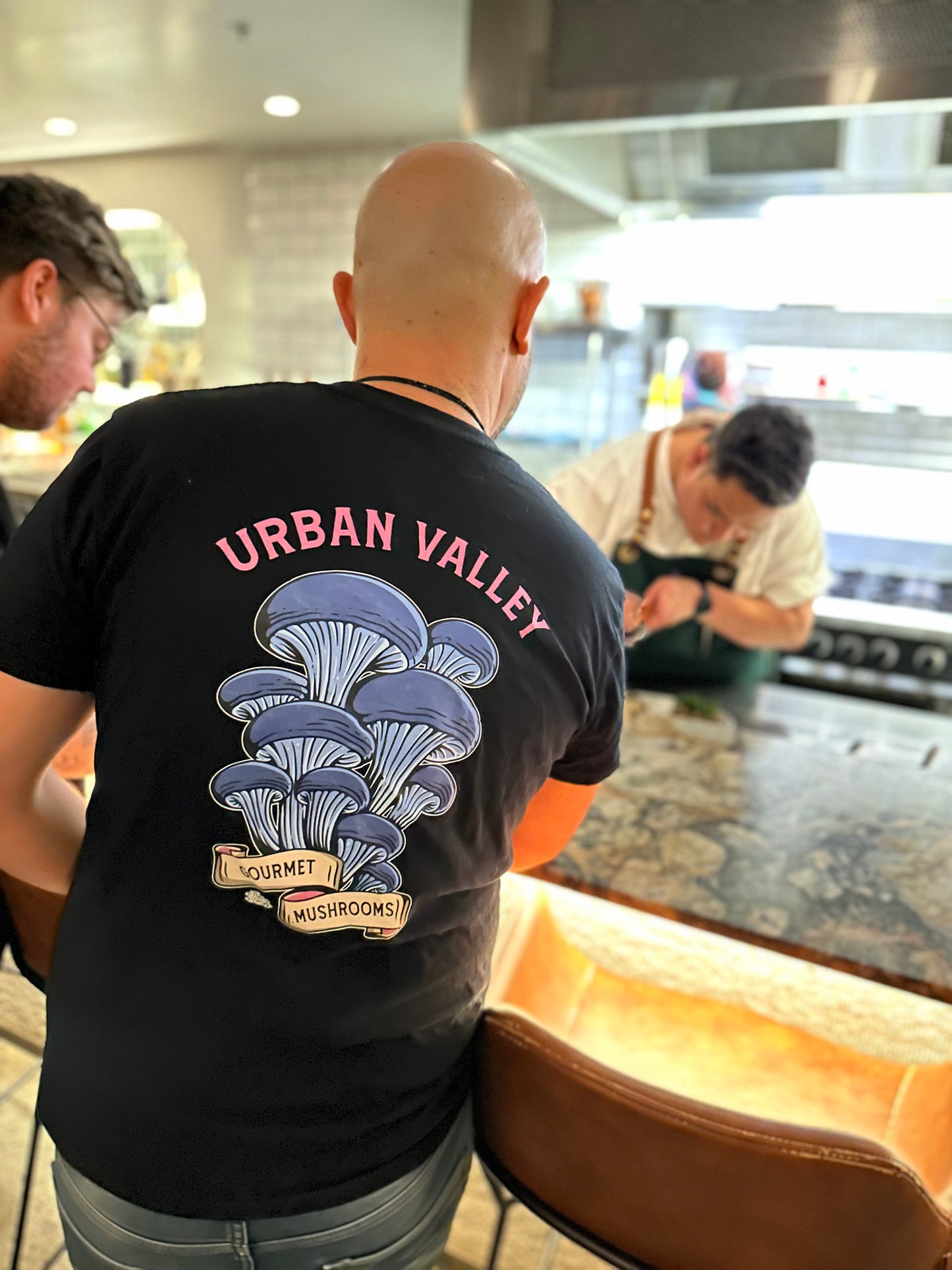 Urban Valley x Steen Jones Black T-Shirt