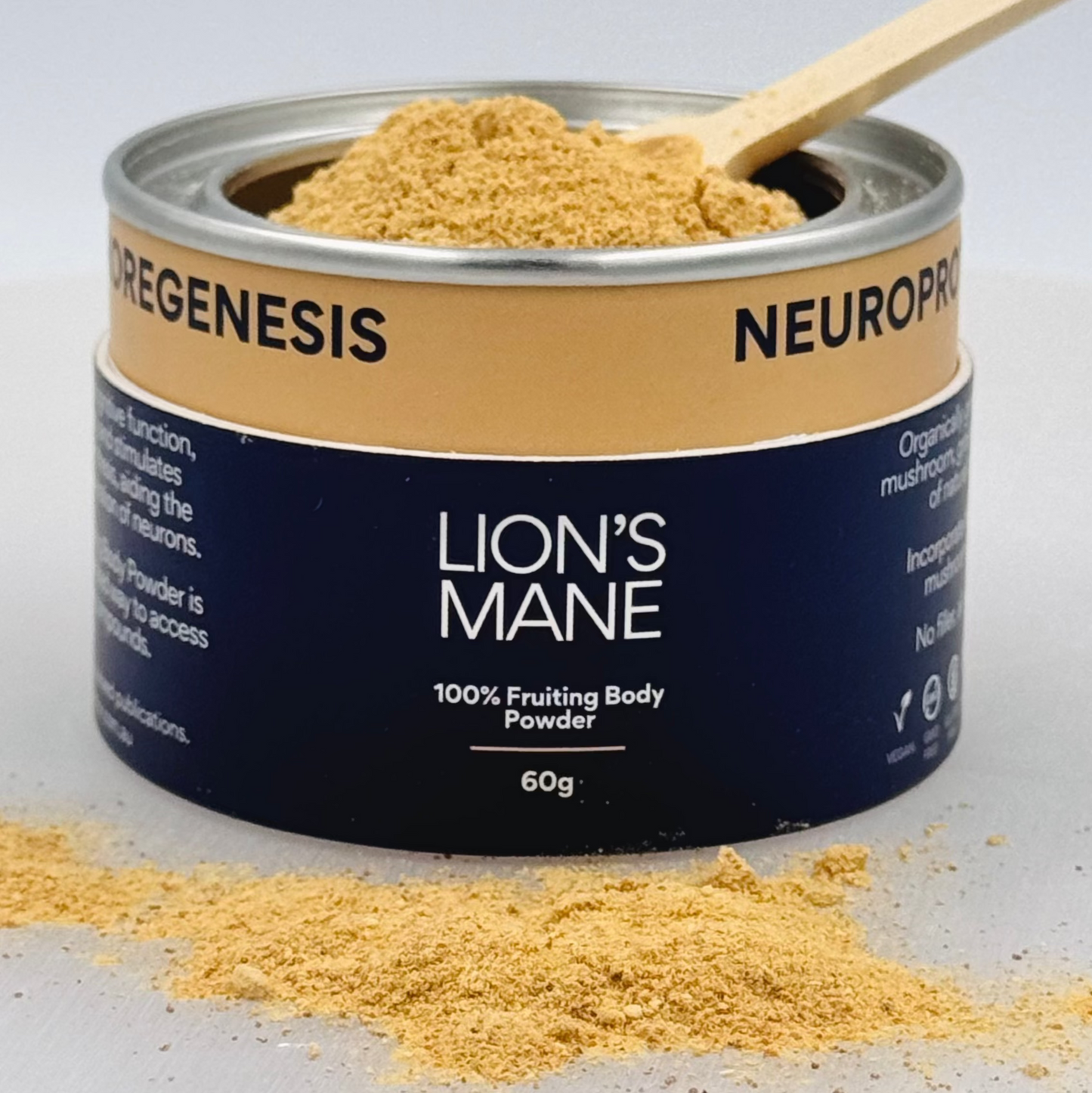 100% Pure Australian Lions Mane Powder